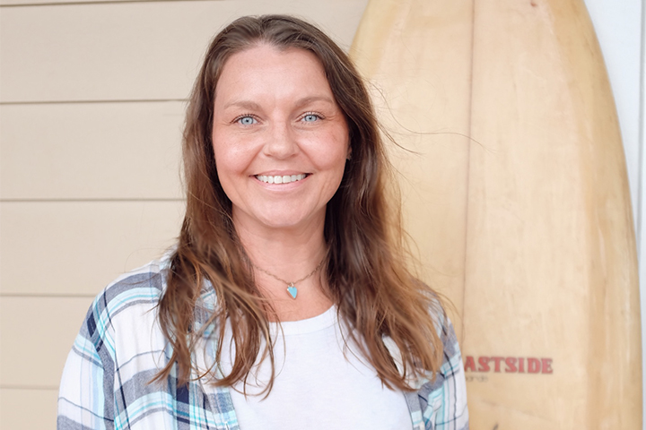 Staff member Nicole Johnson